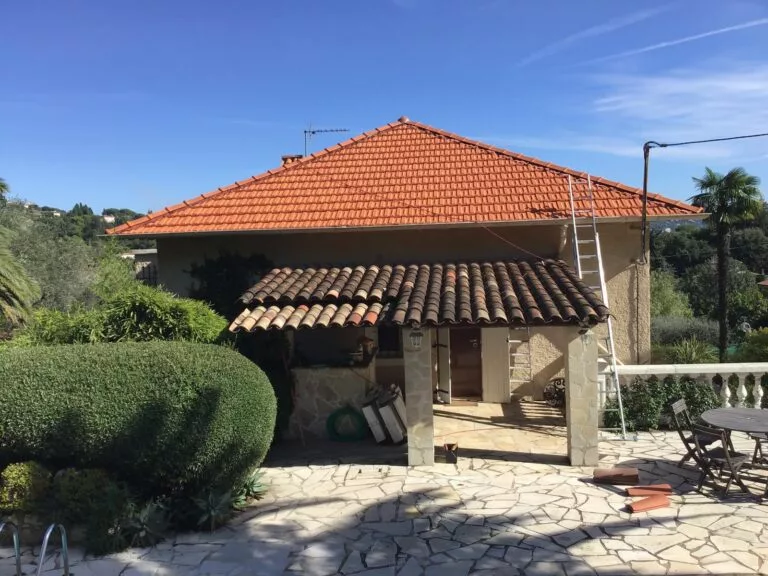 Chantier de toiture realise par notre equipe